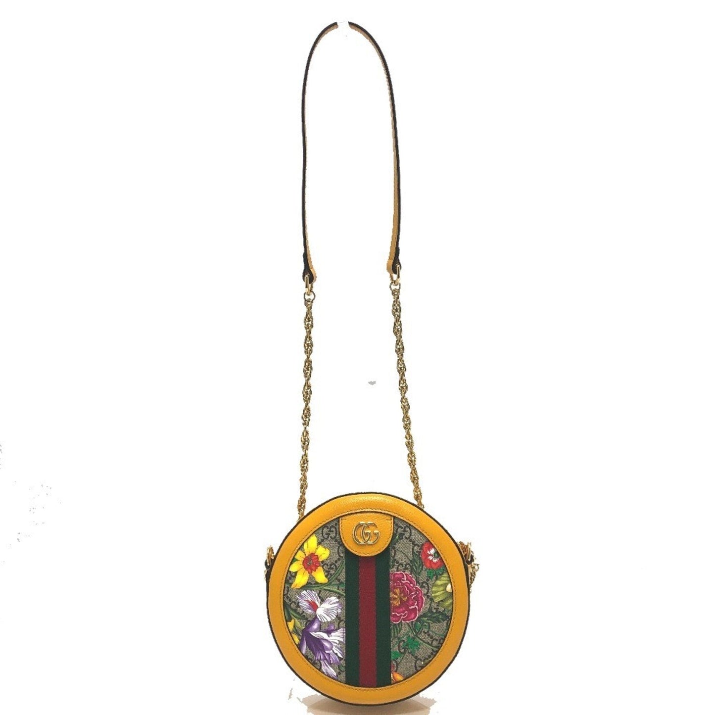 Gucci Yellow Gg Supreme Shoulder Bag ( )
