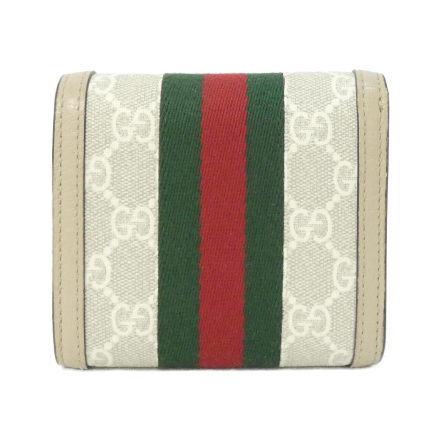 Gucci Ophidia Beige White Gg Supreme Wallet (Bi-Fold) ( )