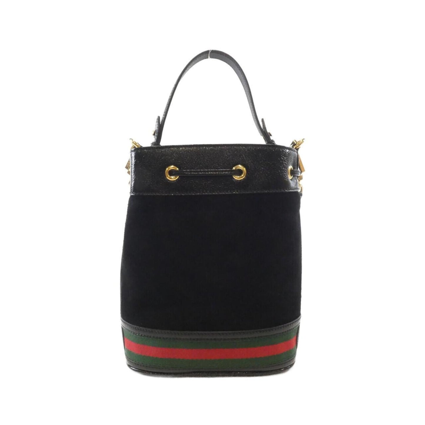Gucci Black Suede Handbag ( )