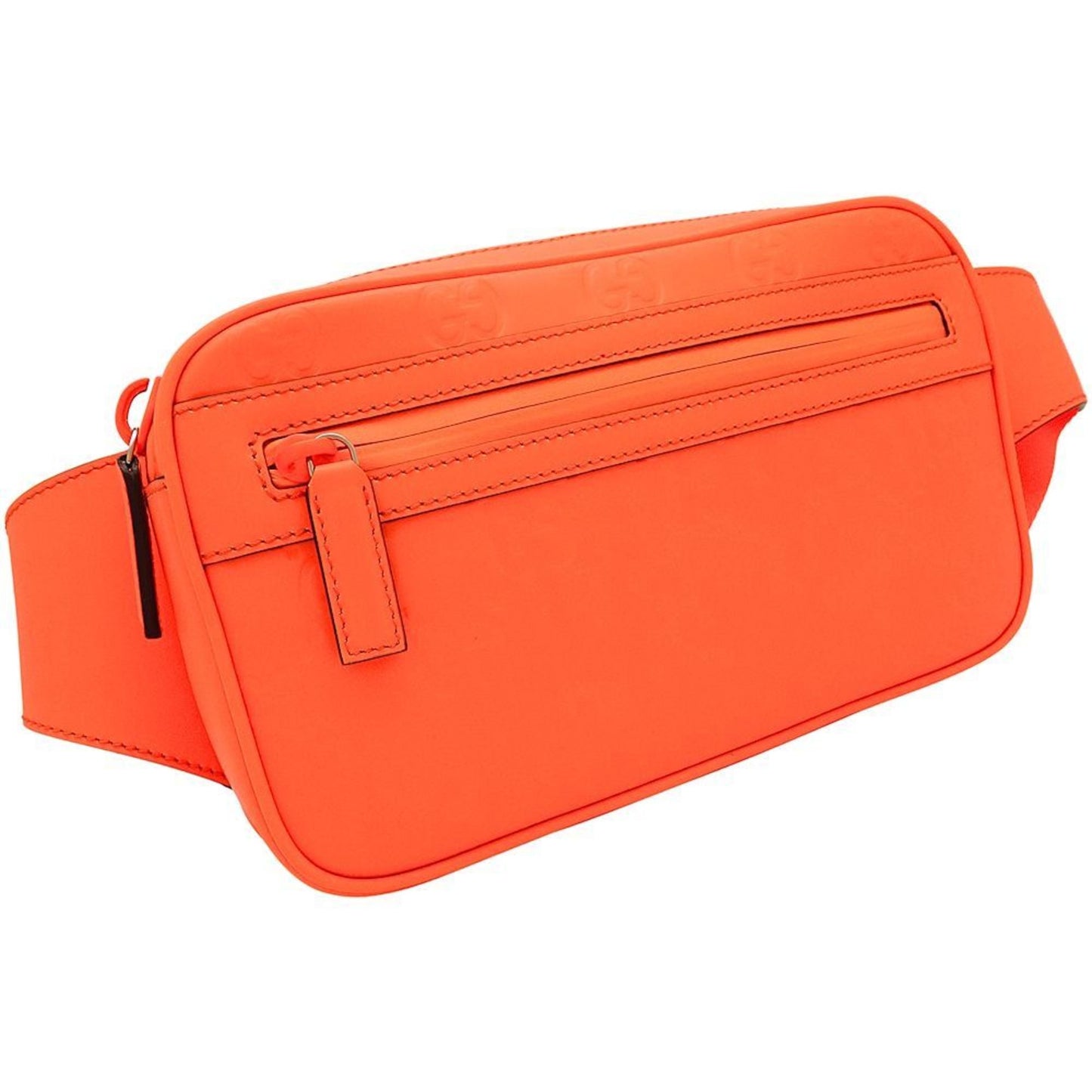 Gucci Orange Leather Fanny Pack ( )