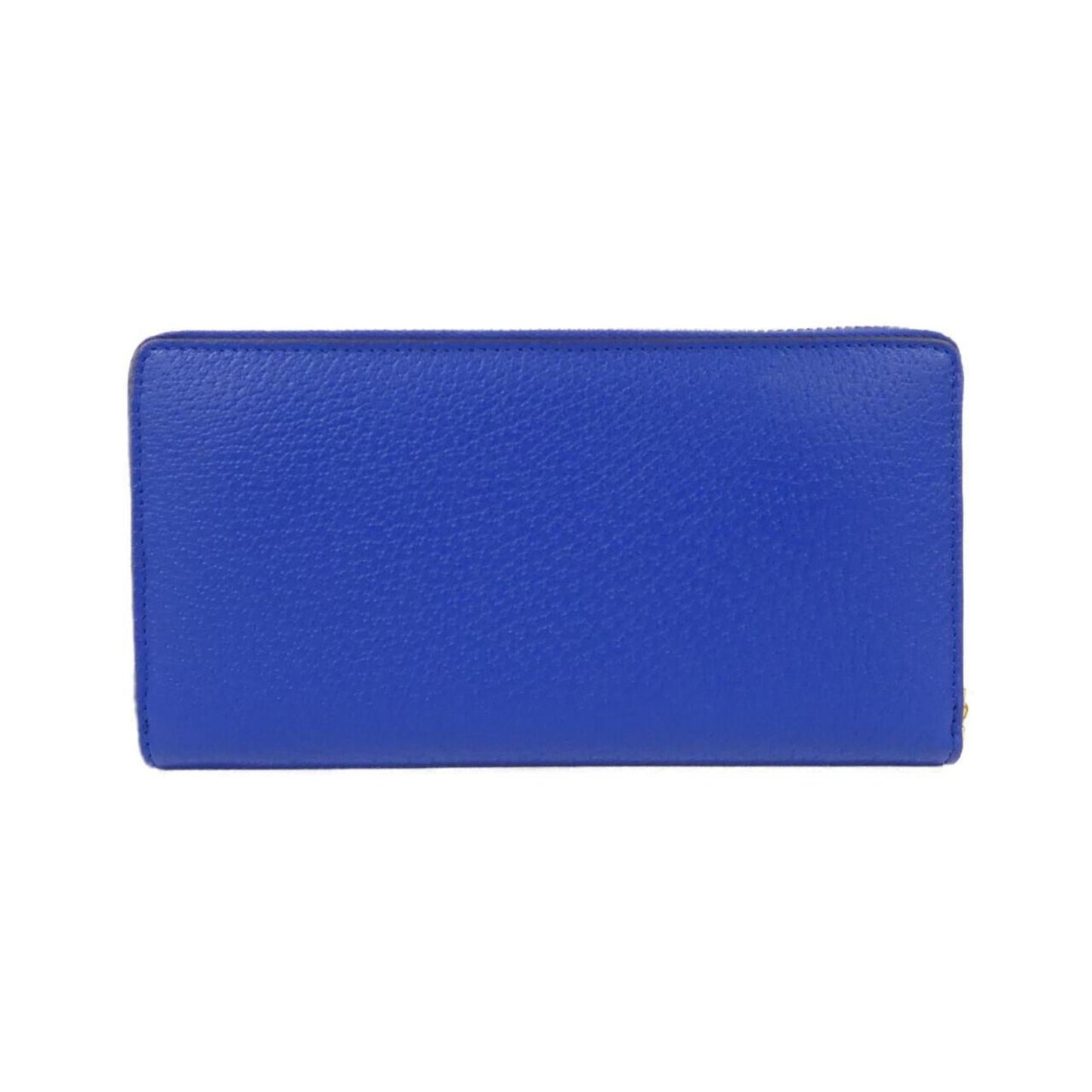 Gucci Beige Blue Gg Supreme Leather Long Wallet (Bi-Fold) ( )