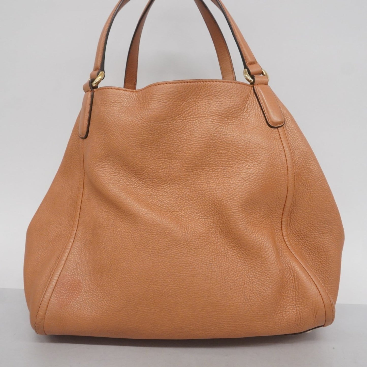 Gucci Orange Leather Tote Bag ( )