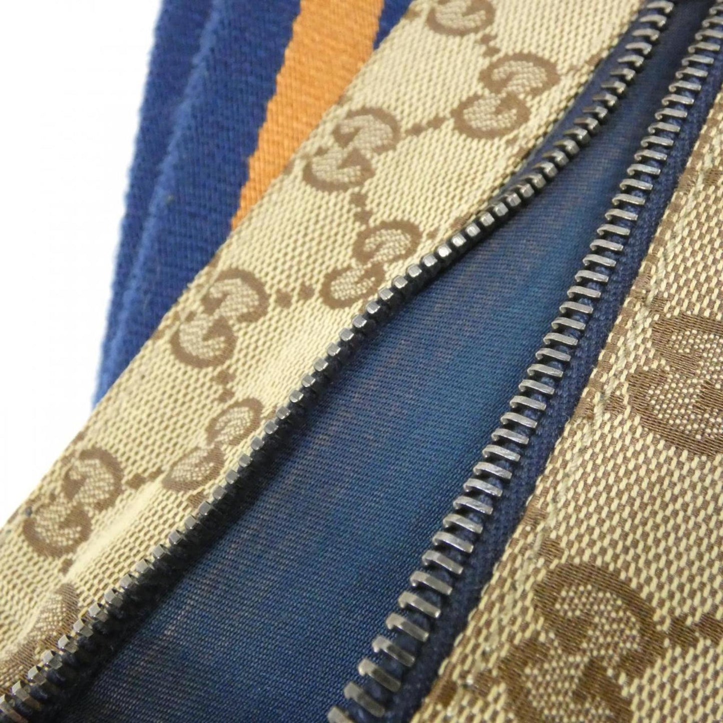 Gucci Beige Blue Orange Gg Canvas Fanny Pack ( )