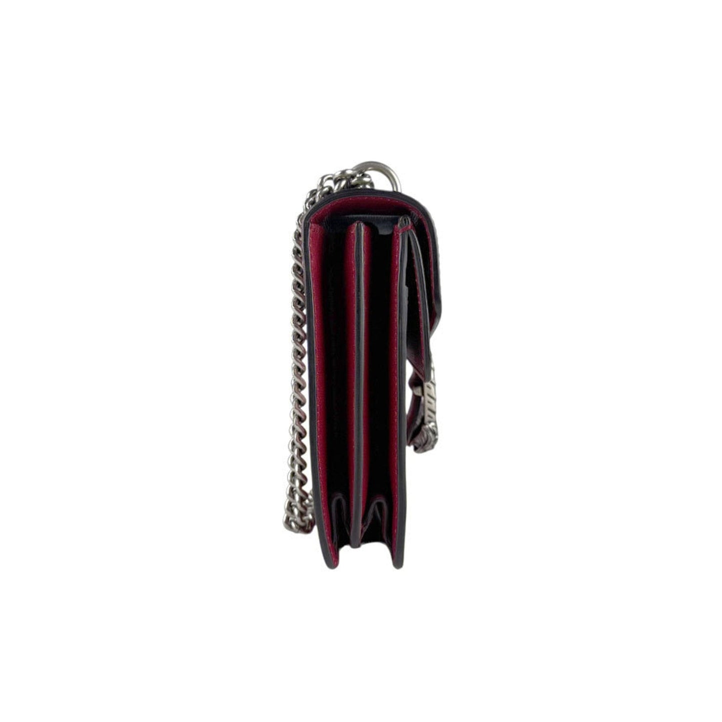 Gucci Red Color Leather Shoulder Bag ( )