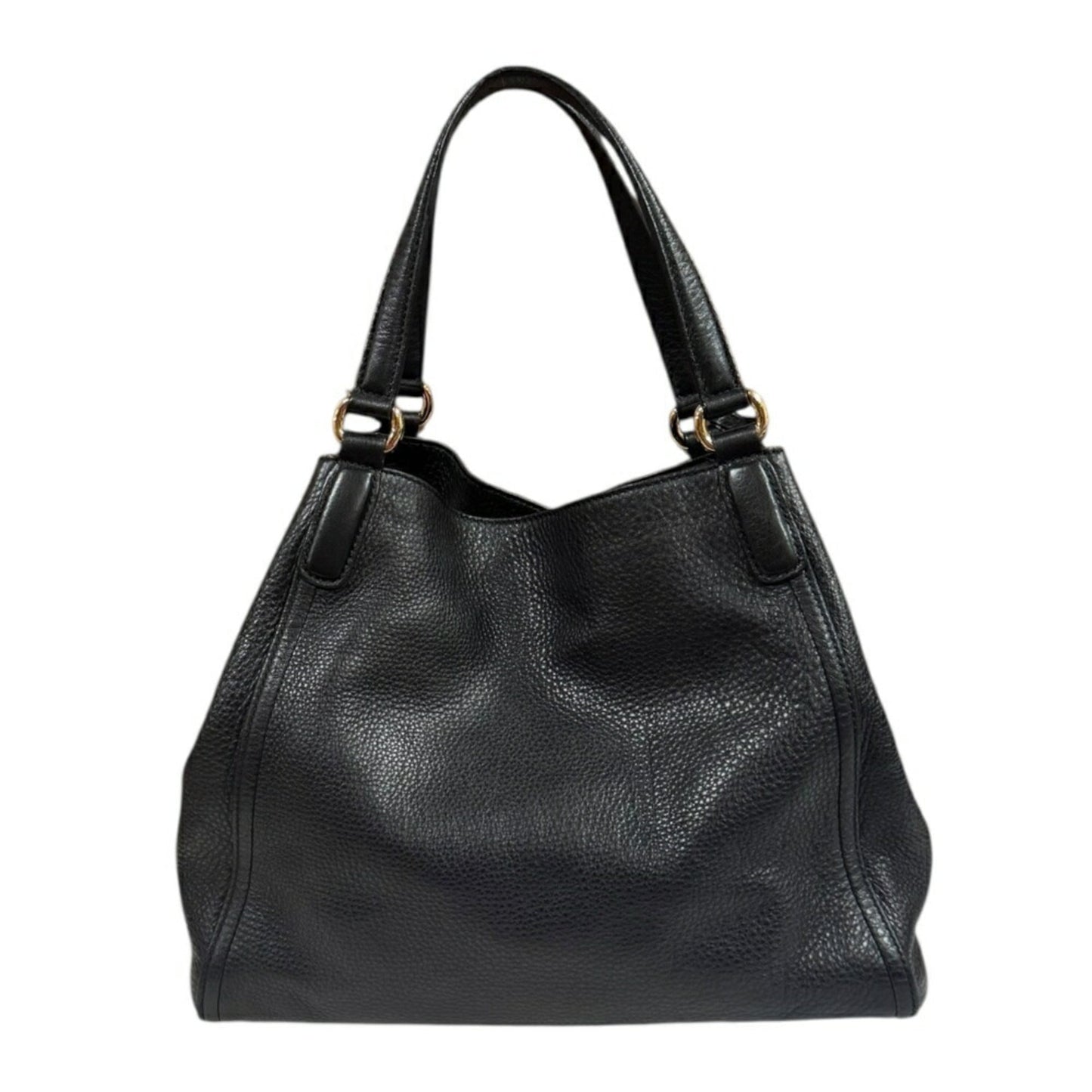 Gucci Black Leather Shoulder Bag ( )