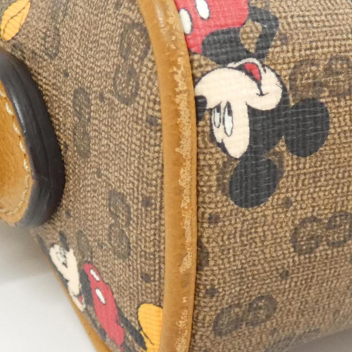 Gucci Beige Light Brown Gg Supreme Leather Shoulder Bag ( )