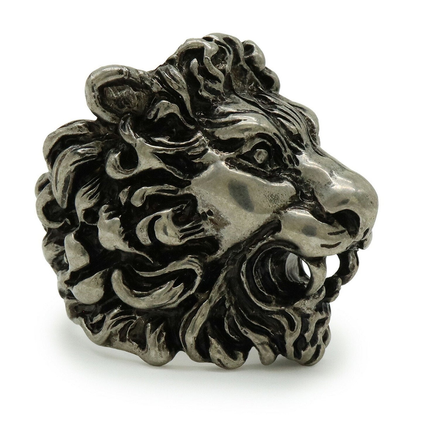 Gucci Silver Metal Band Ring ( )