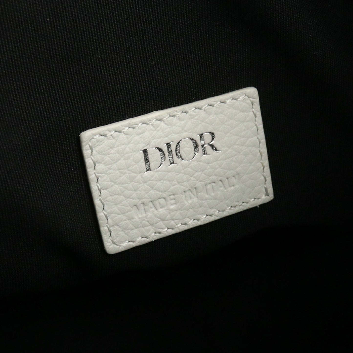 CHRISTIAN DIOR Saddle Bag ADPO093 Body Leather Unisex