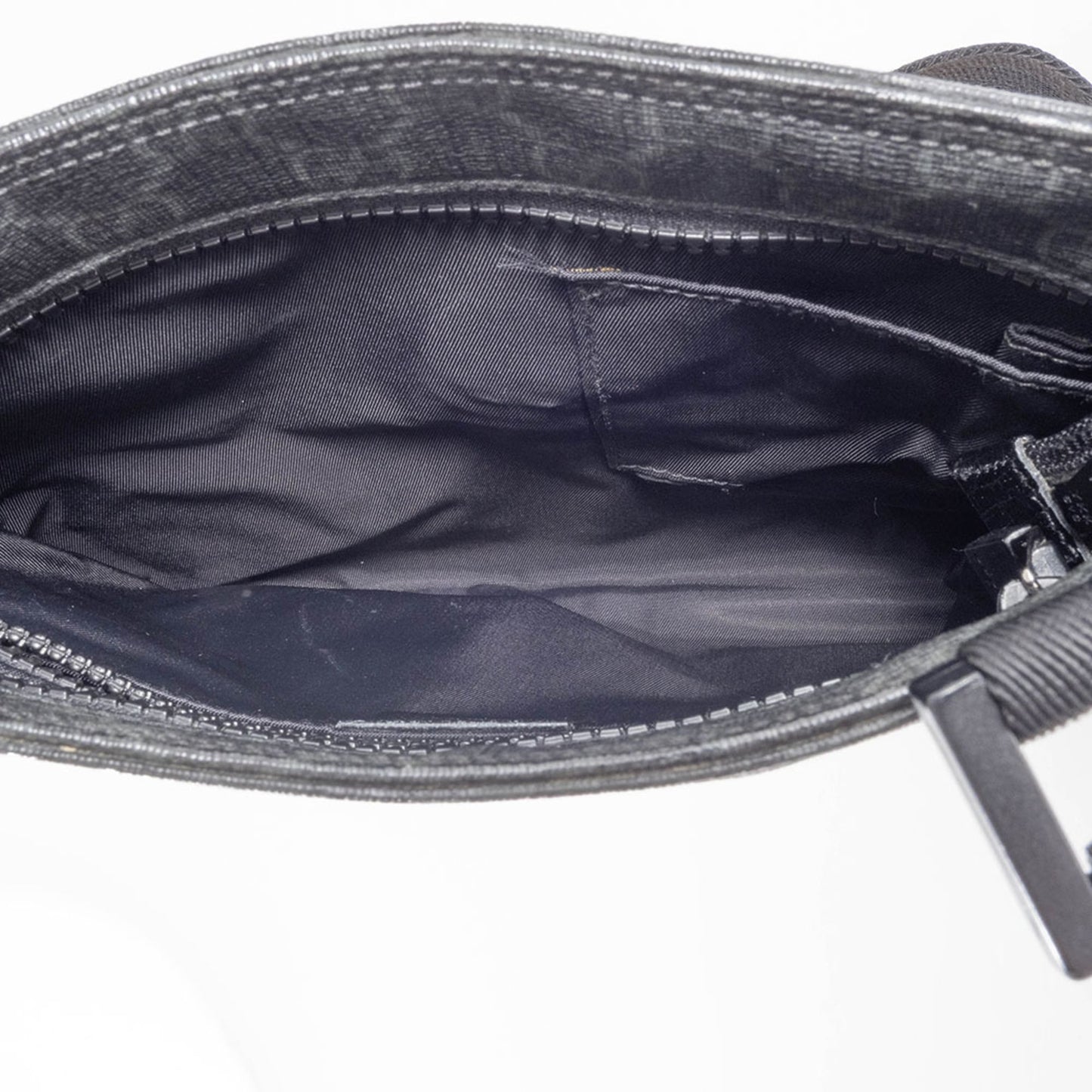 Gucci Gray Gg Supreme Leather Shoulder Bag ( )
