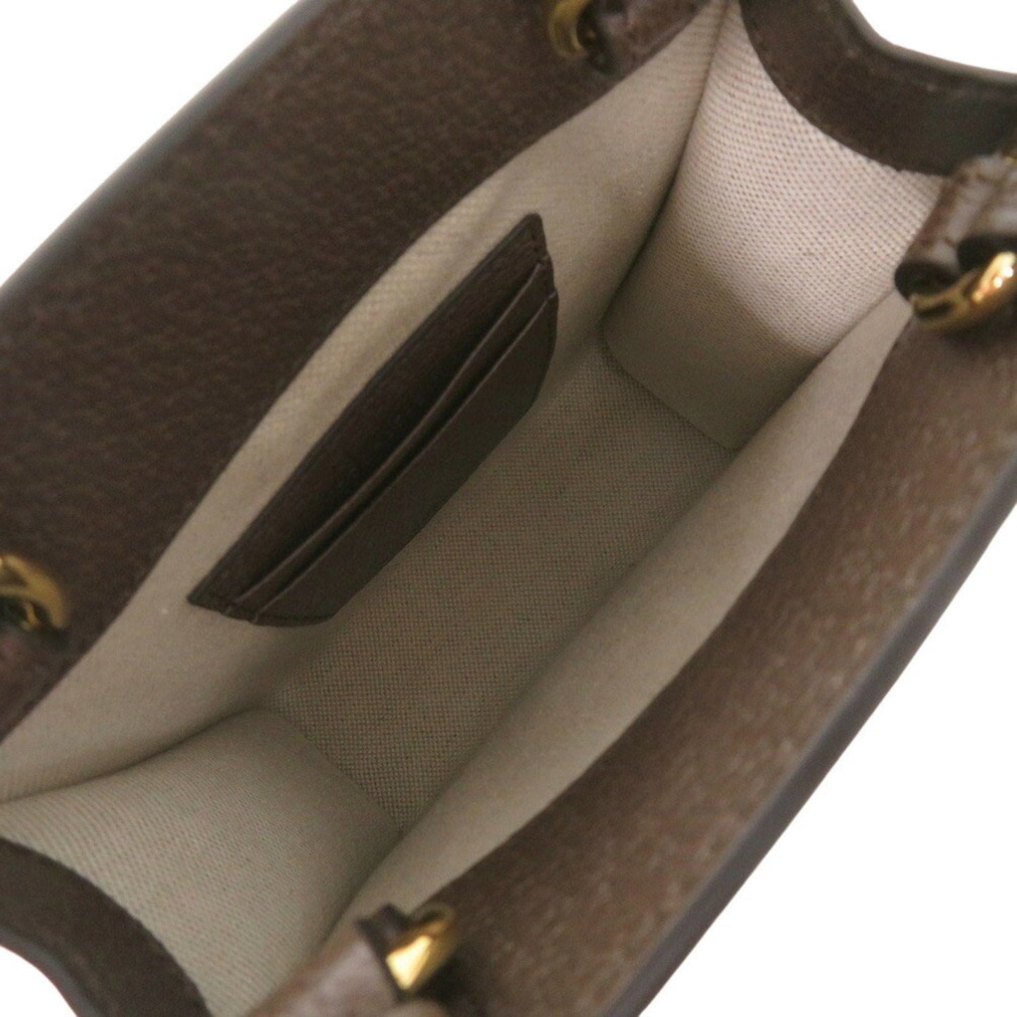 Gucci Beige Gg Canvas Shoulder Bag ( )