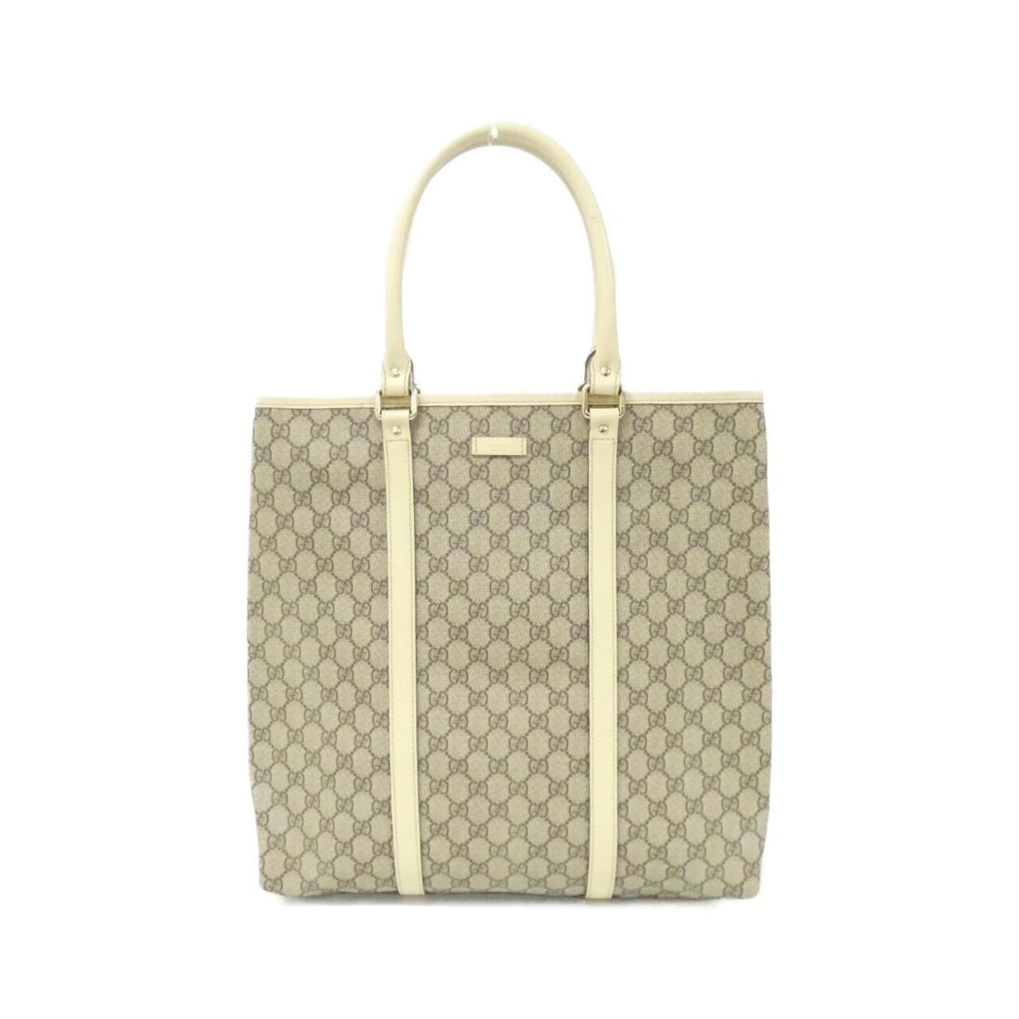 Gucci Beige Ivory Gg Plus Handbag ( )