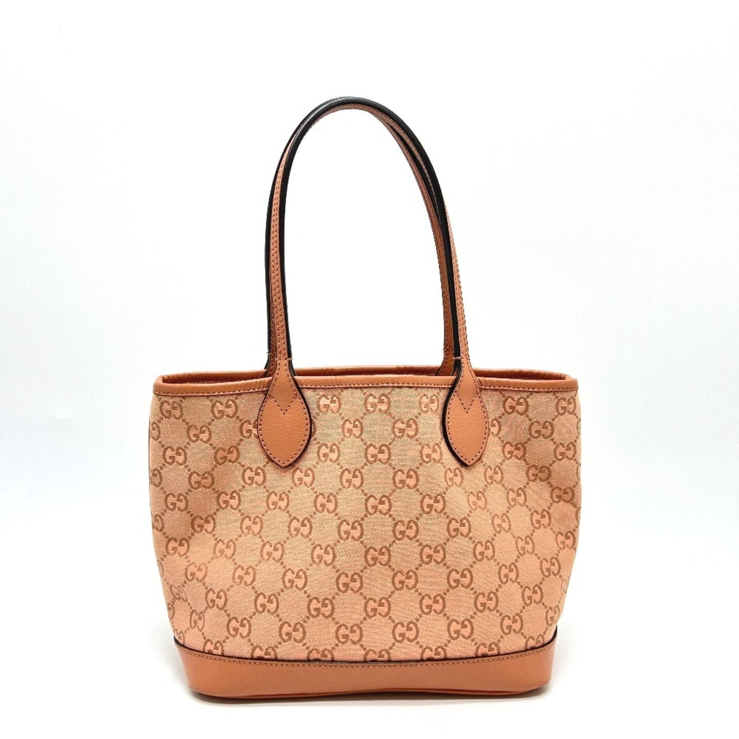 Gucci Pink Gg Canvas Tote Bag ( )