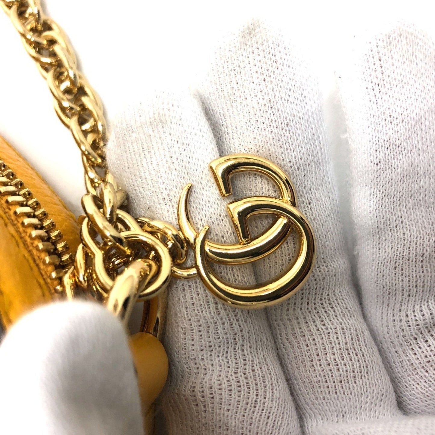 Gucci Yellow Gg Supreme Shoulder Bag ( )