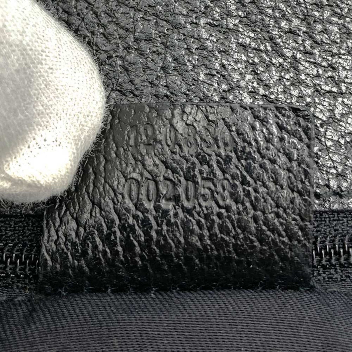 Gucci Gg Canvas Black Gg Canvas Leather Handbag Tote Bag ( )