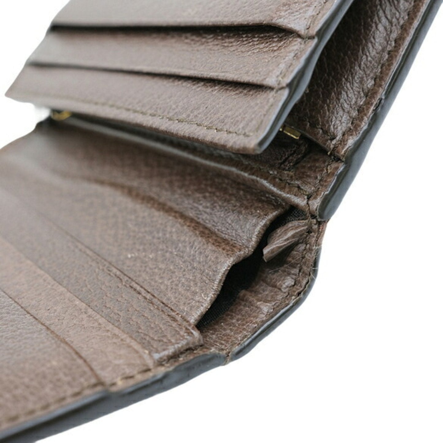 Gucci Beige Brown Multi-Color Gg Supreme Wallet (Bi-Fold) ( )