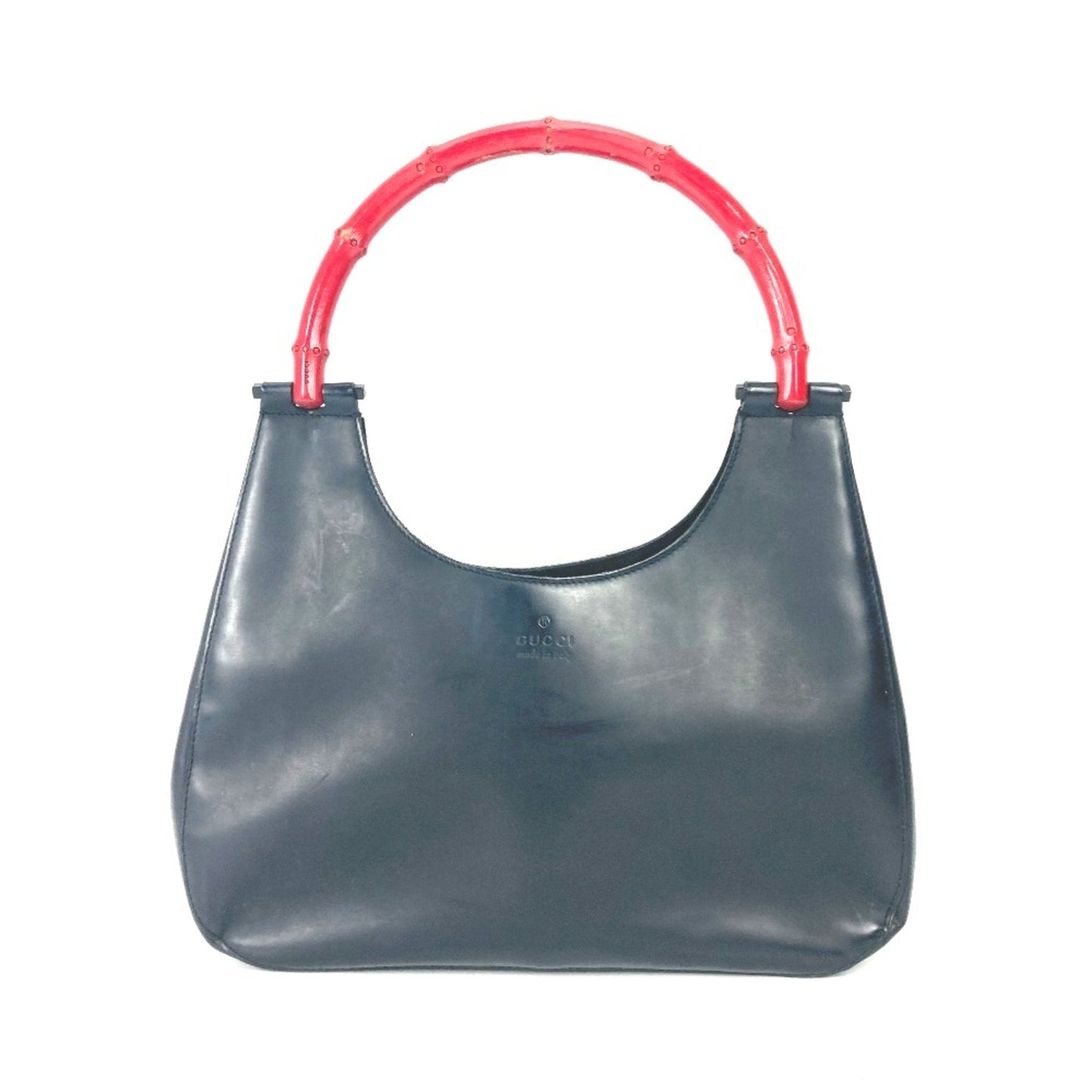 Gucci Black Leather Handbag ( )