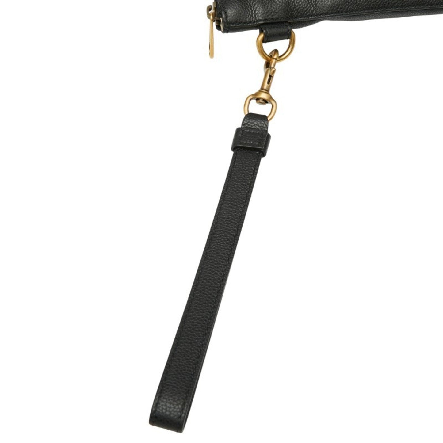 Gucci Black Leather Clutch Bag ( )