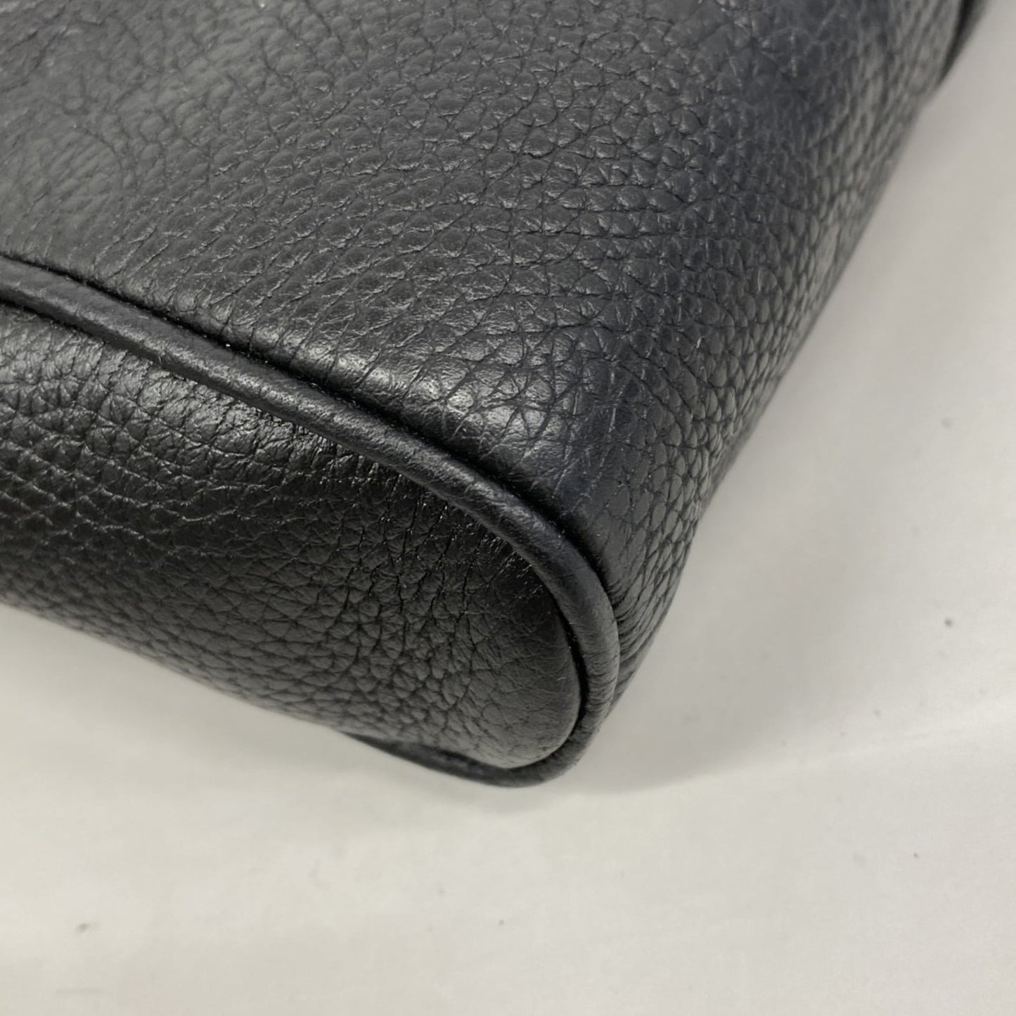 Gucci Black Leather Tote Bag ( )