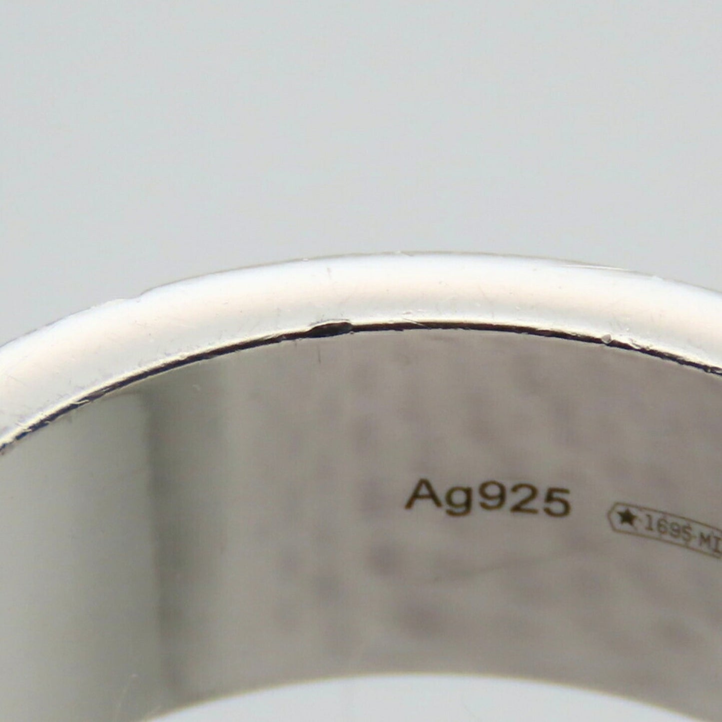 Gucci Silver Silver 925 Band Ring ( )