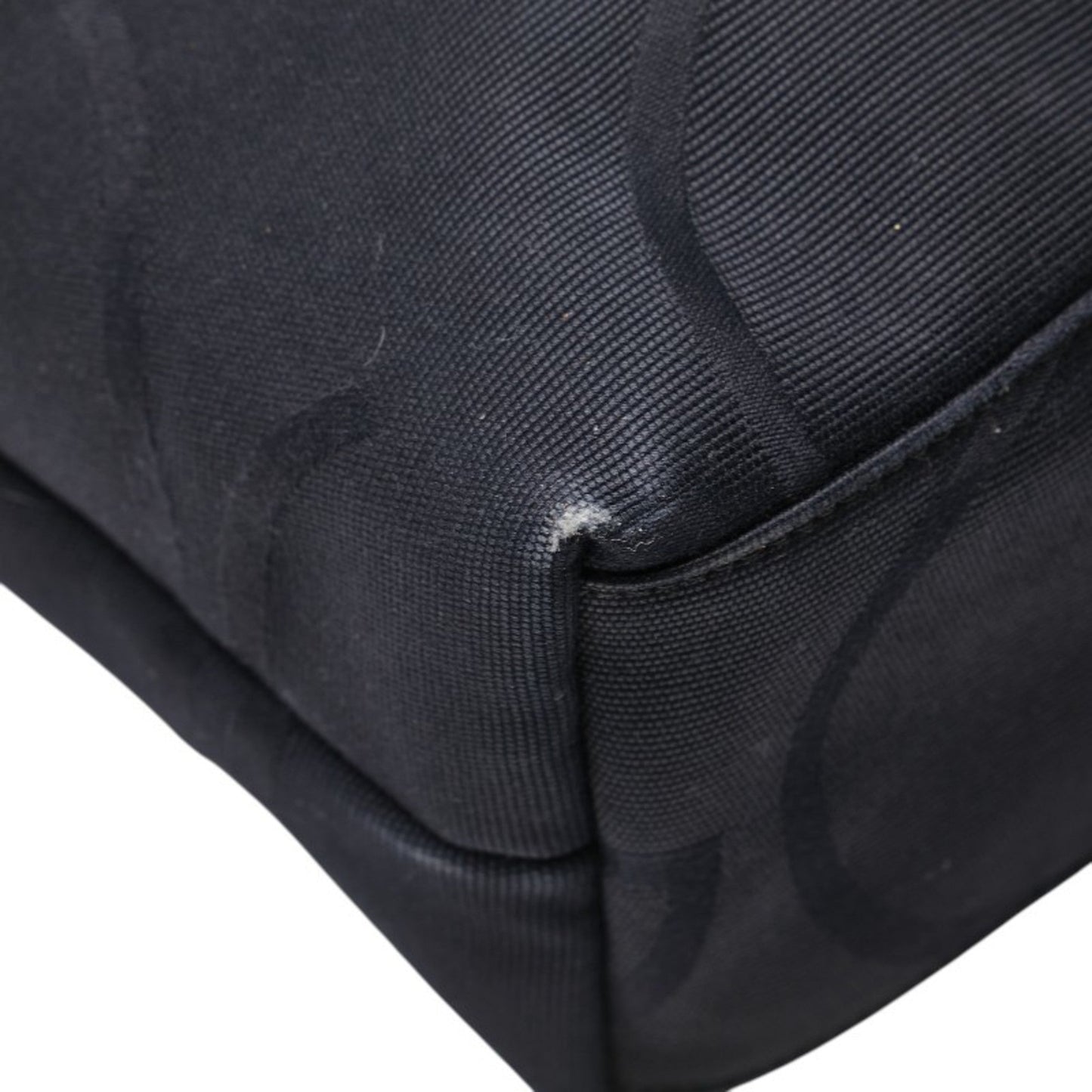 Gucci Black Canvas Tote Bag ( )