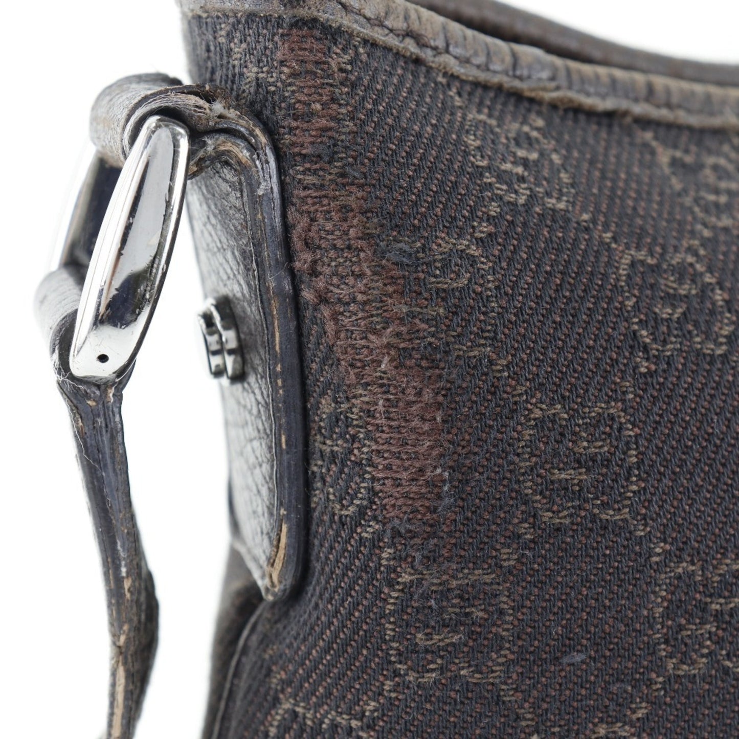 Gucci Abbey Brown Gg Canvas Shoulder Bag ( )