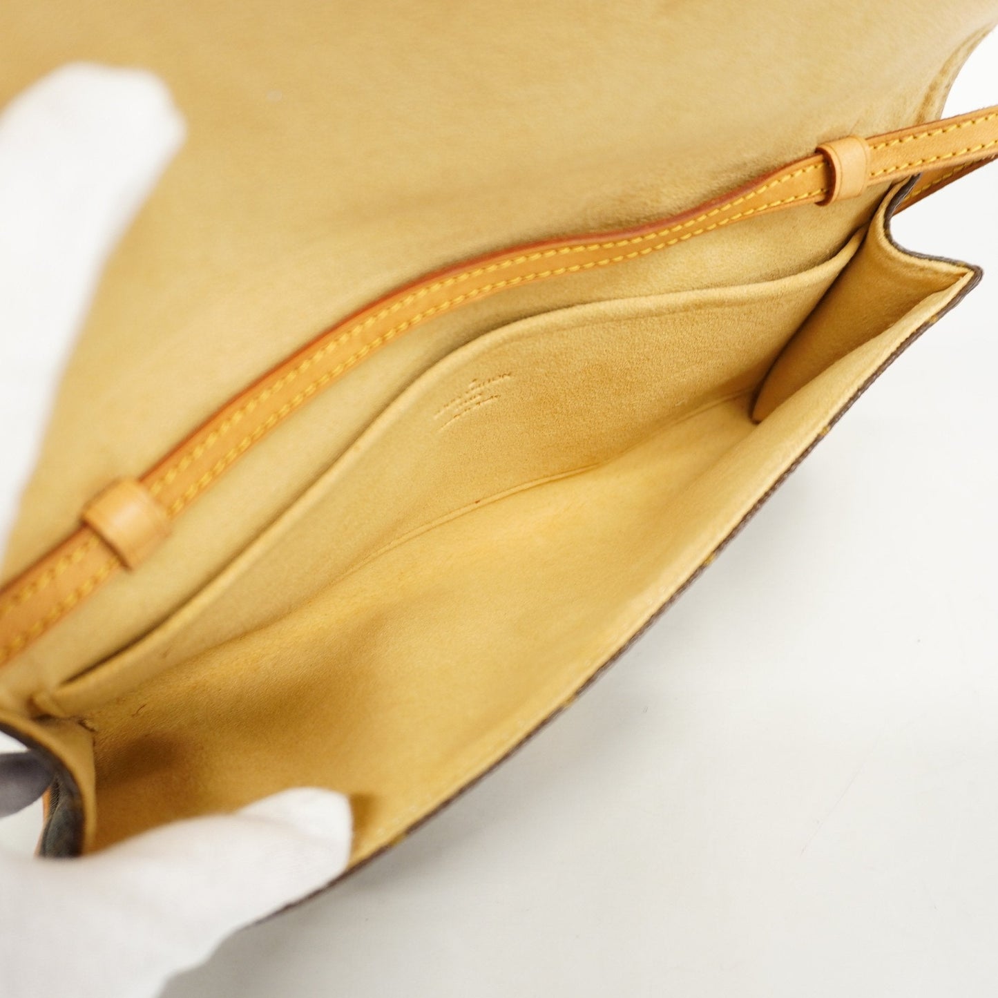 LOUIS VUITTON Auth  Monogram Pochette Twin GM M51852