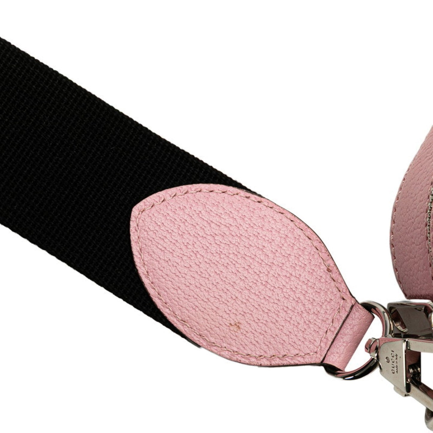 Gucci Black Multi-Color Pink Pvc Leather Shoulder Bag ( )
