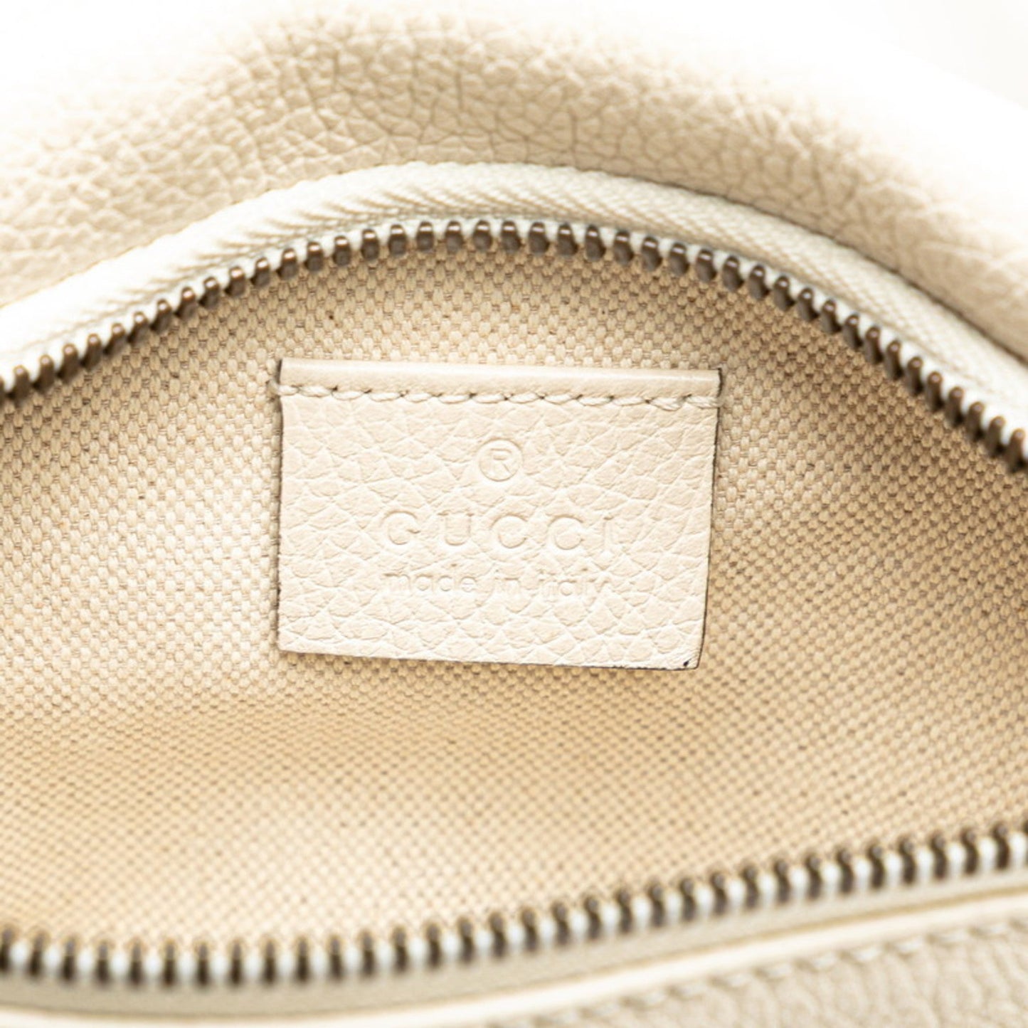 Gucci Multi-Color White Leather Fanny Pack ( )