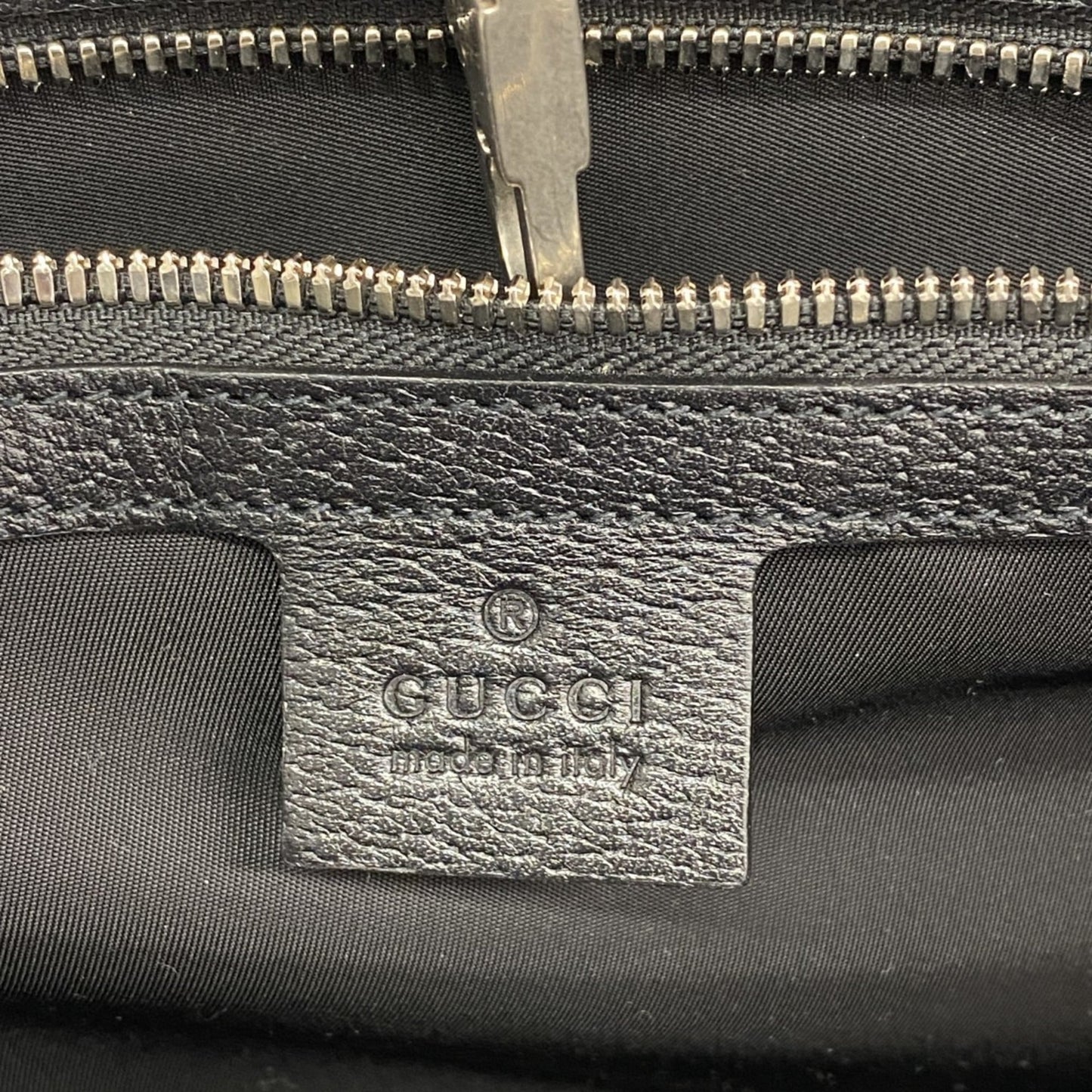 Gucci Black Nylon Tote Bag ( )