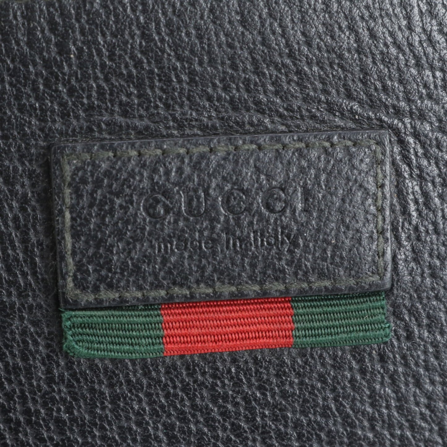 Gucci Black Leather Pouch ( )