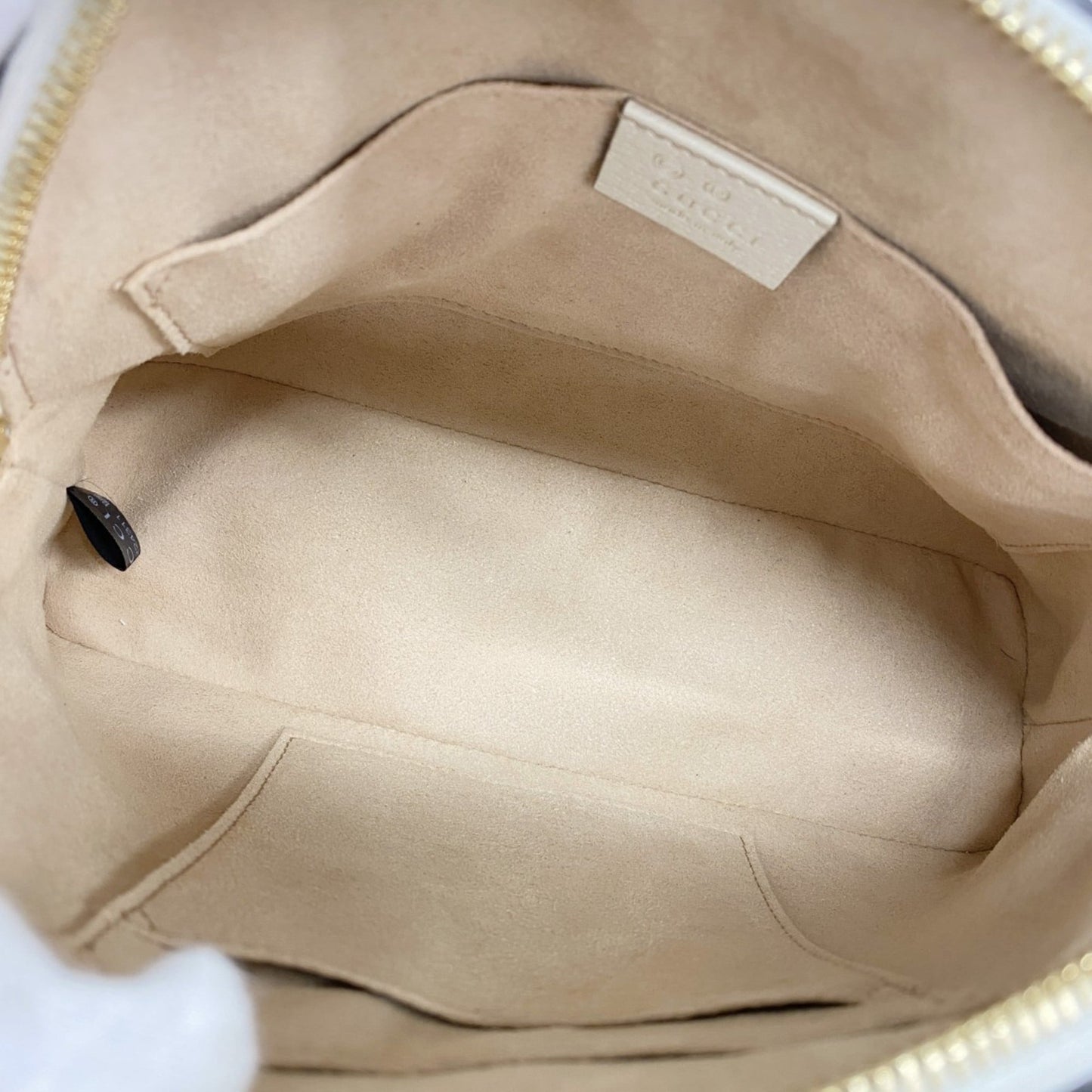 Gucci Ivory Leather Shoulder Bag ( )