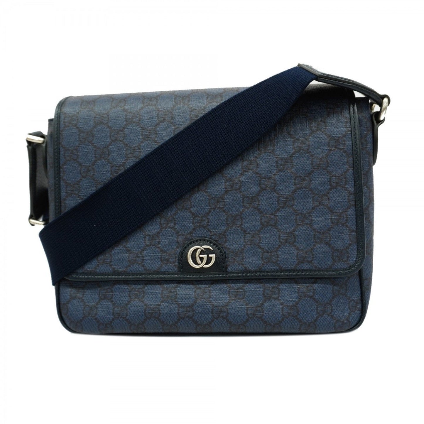 Gucci Navy Pvc Shoulder Bag