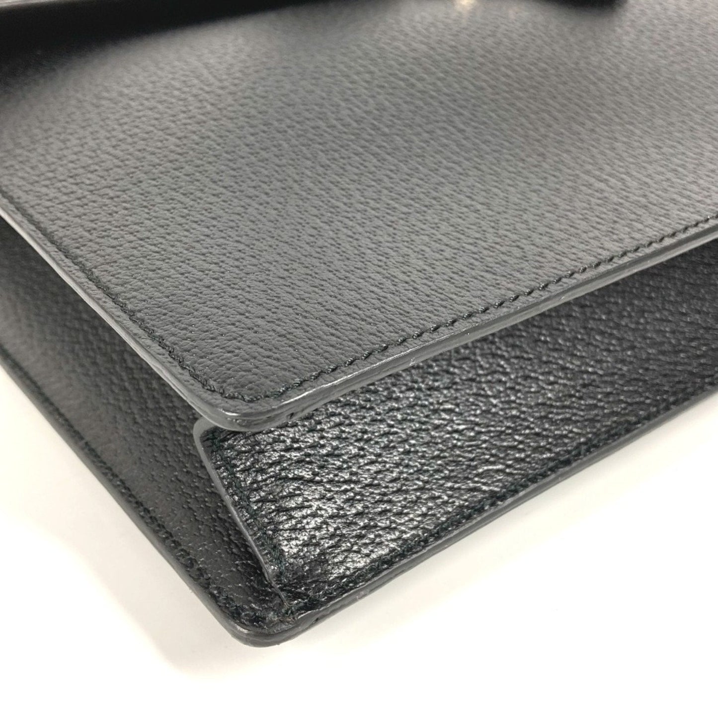 Gucci Black Leather Briefcase Handbag ( )
