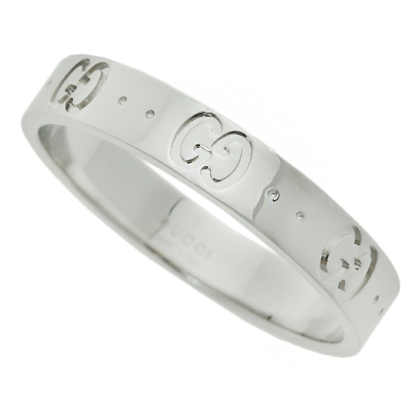Gucci White Gold White Gold (18K) Band Ring