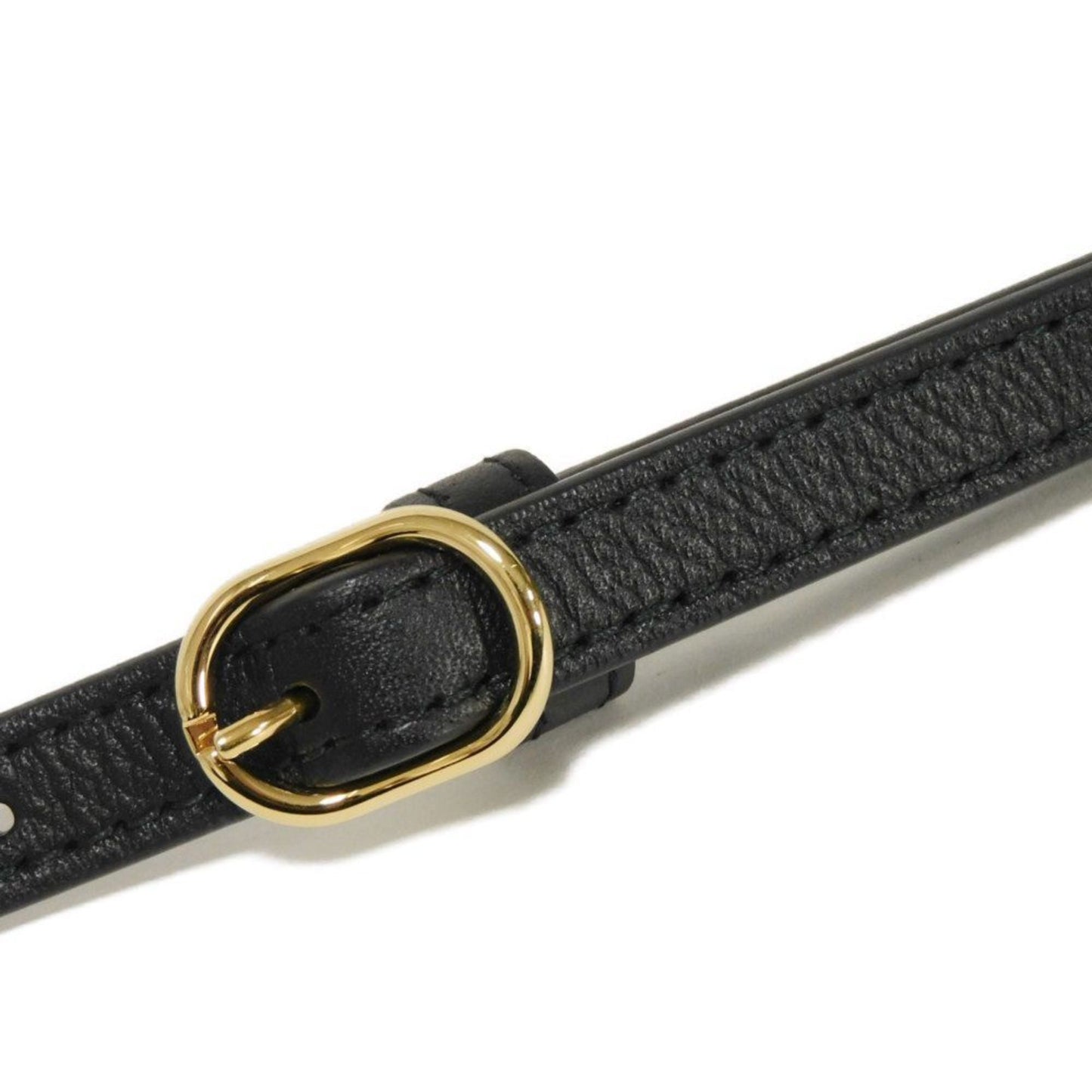 Gucci Black Leather Shoulder Bag ( )