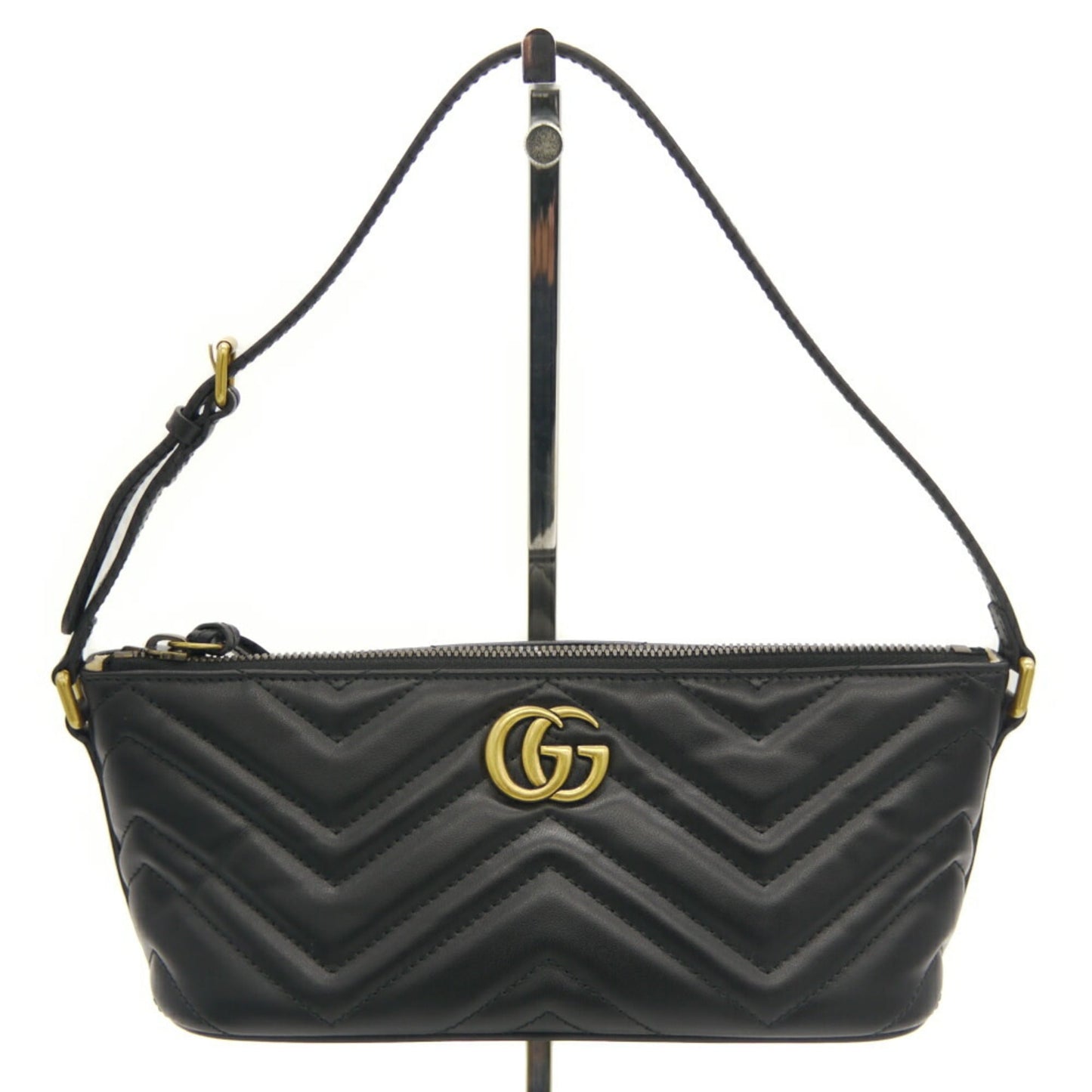 Gucci Black Leather Handbag ( )