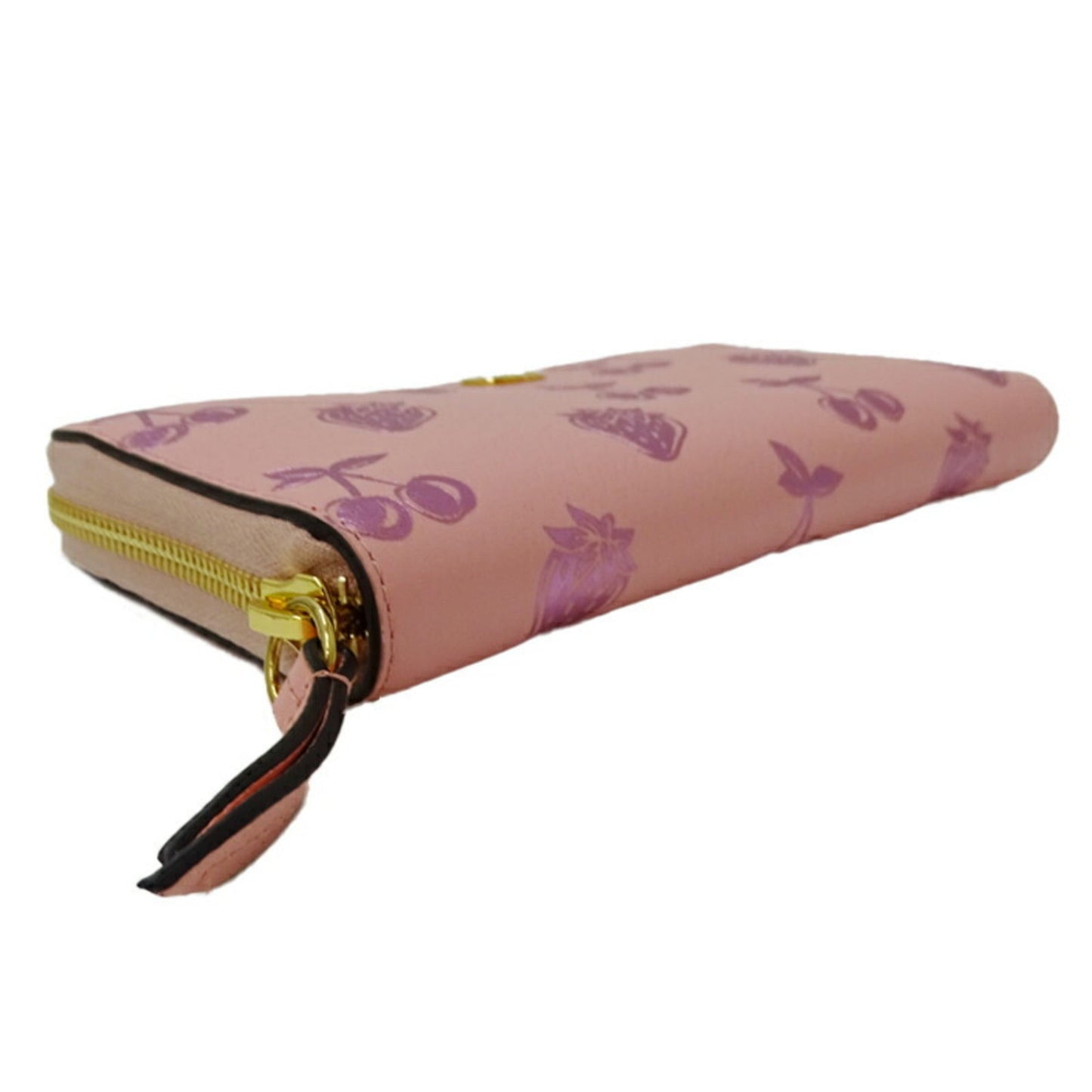 Gucci Pink Leather Long Wallet (Bi-Fold) ( )