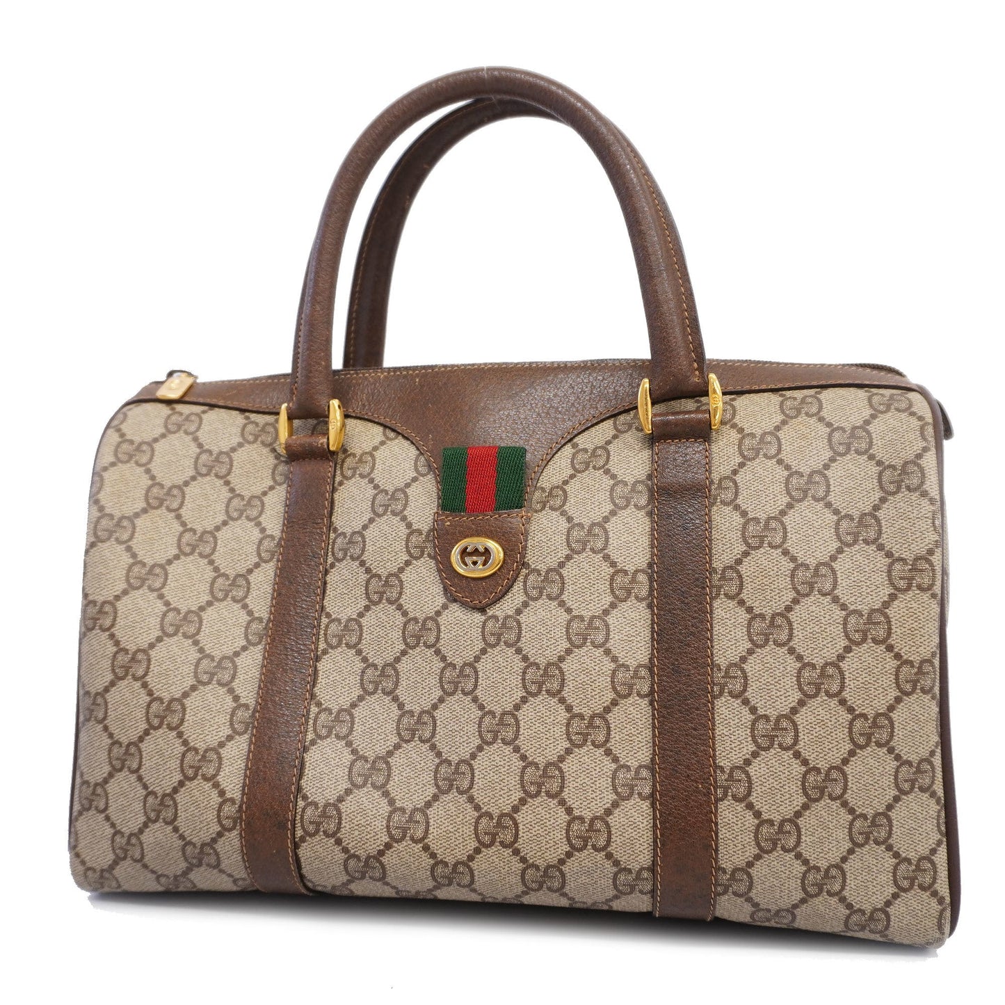 GUCCI  Sherry Line Handbag 39 02 007 Women's GG Supreme Handbag Beige