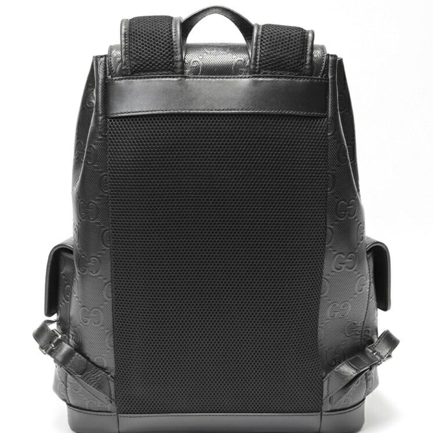 Gucci Black Leather Backpack ( )