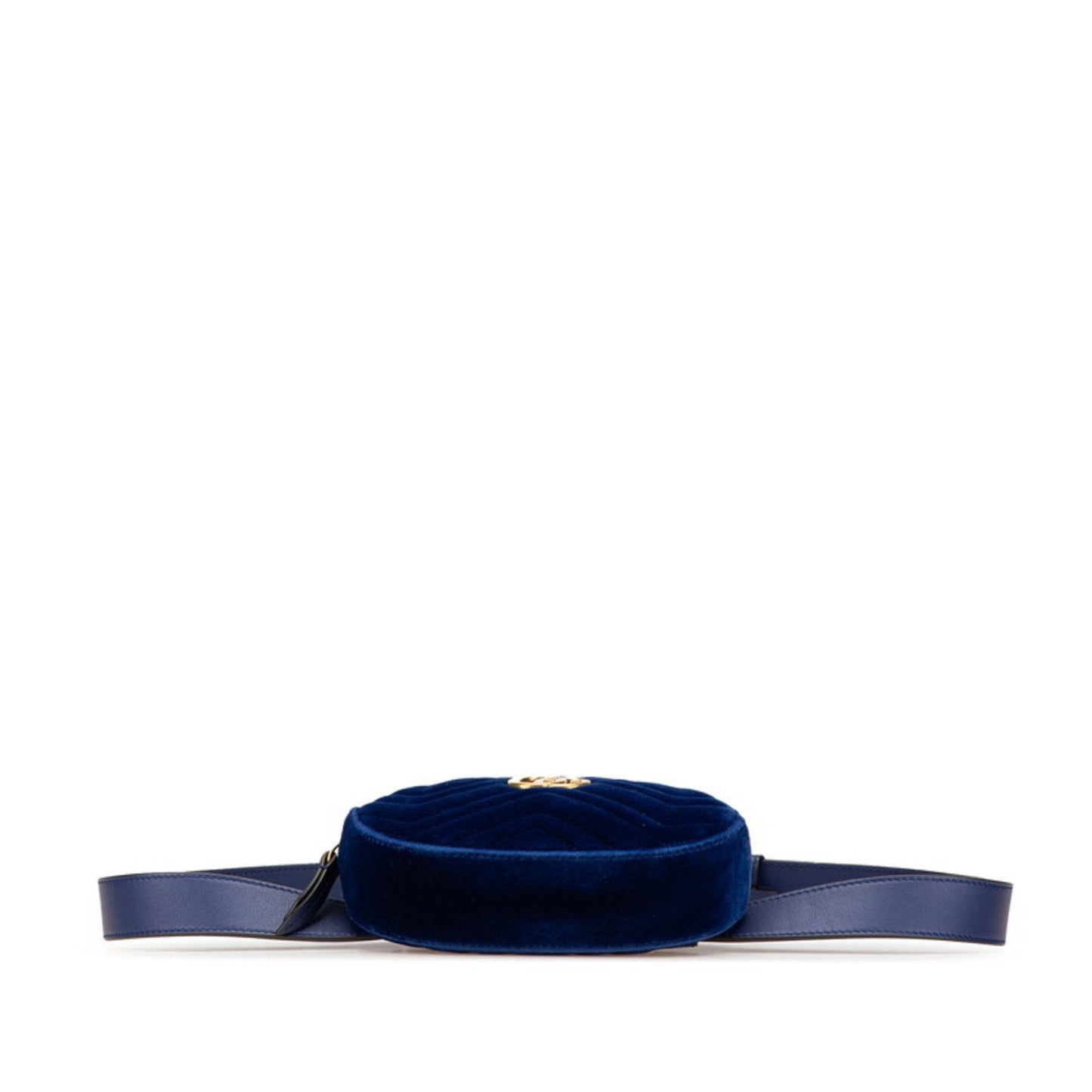 Gucci Gg Marmont Blue Leather Sling Bag ( )