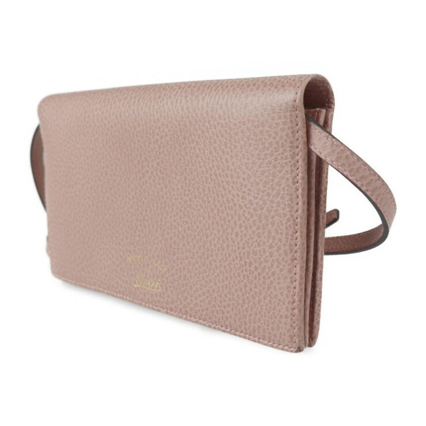 Gucci Pink Chain/Shoulder Wallet ( )