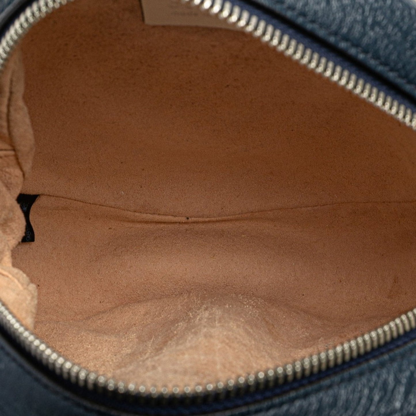 Gucci Navy Leather Shoulder Bag ( )