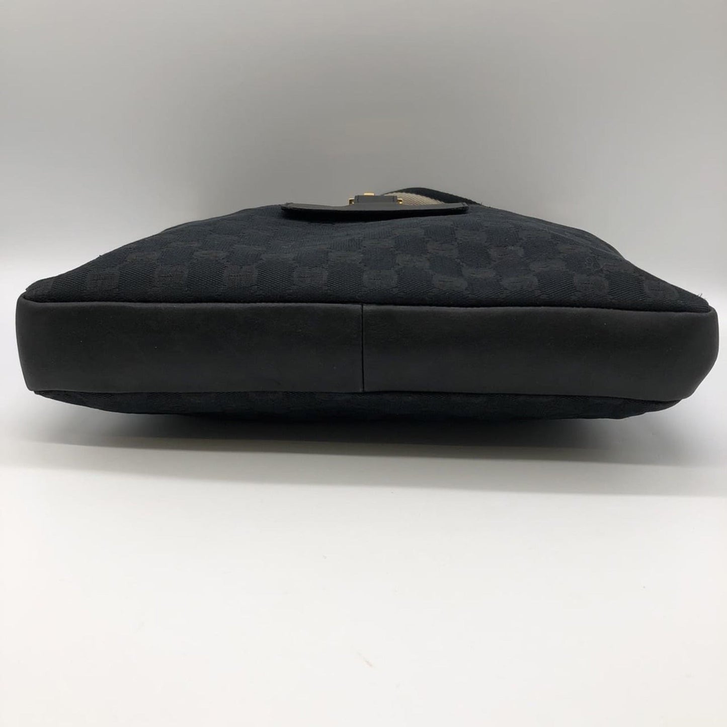 Gucci Gg Canvas Black Gg Canvas Shoulder Bag ( )