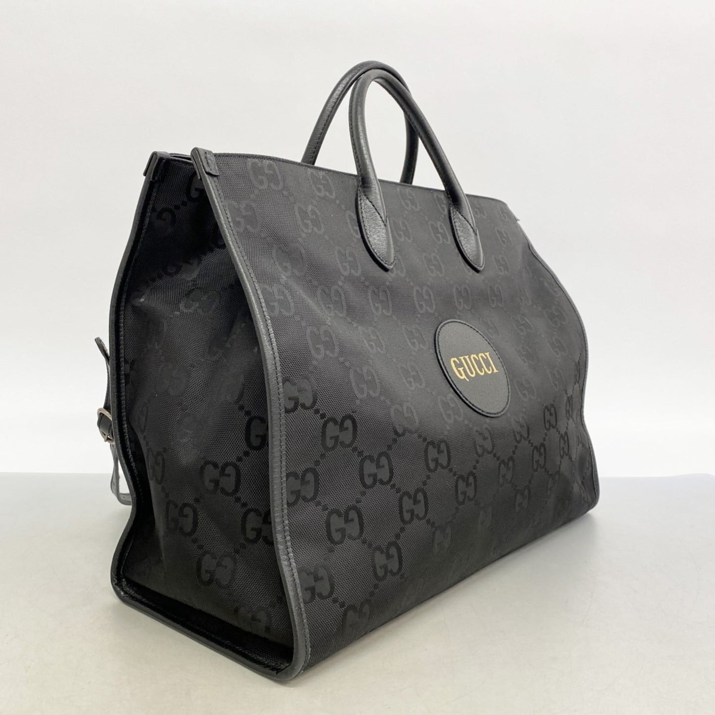 Gucci Black Nylon Tote Bag ( )