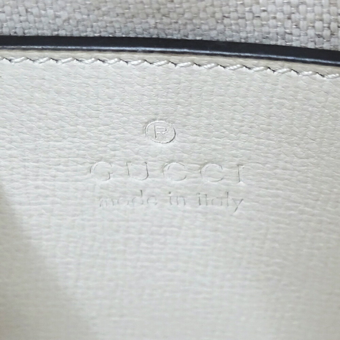 Gucci White Leather Shoulder Bag ( )