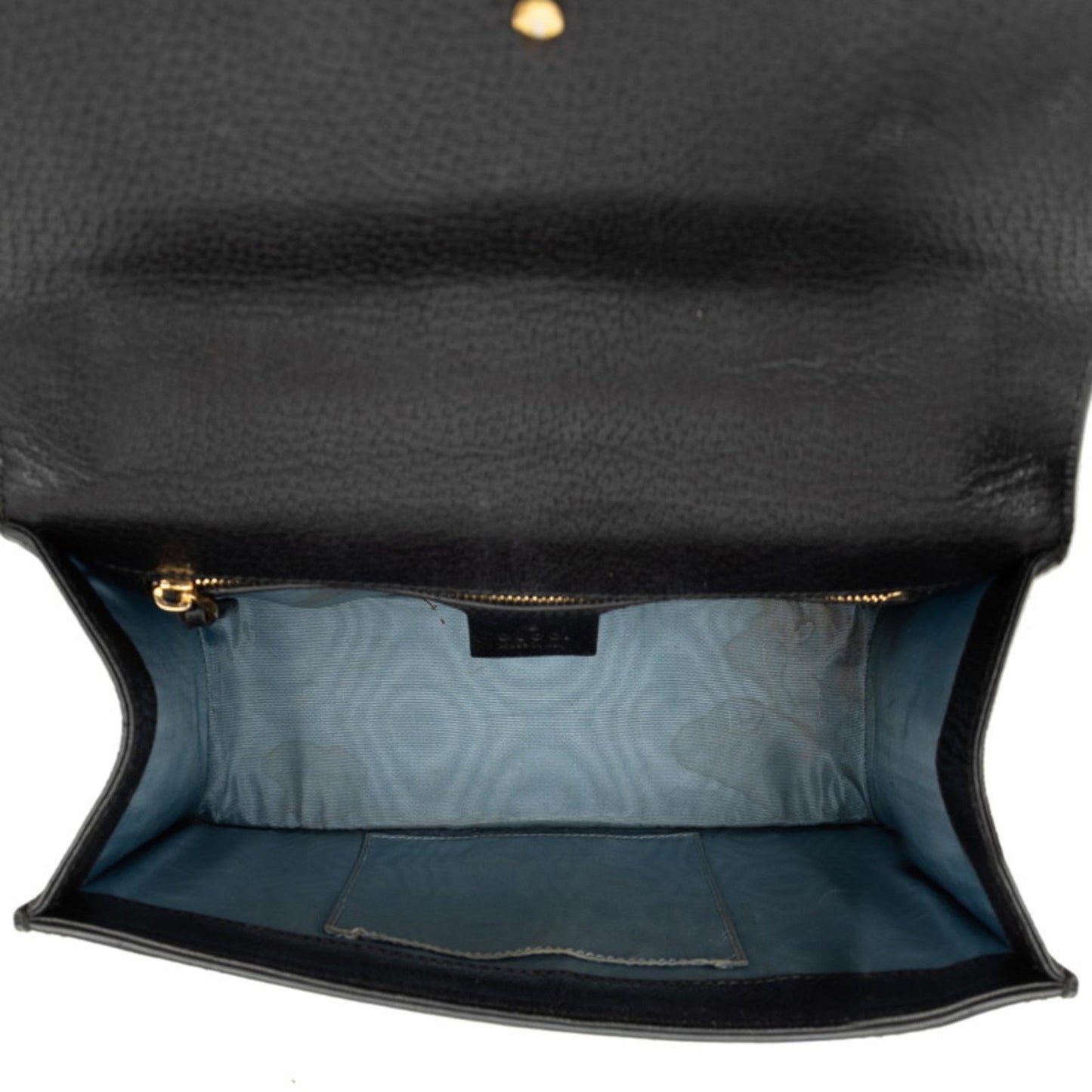 Gucci Black Multi-Color Leather Handbag ( )