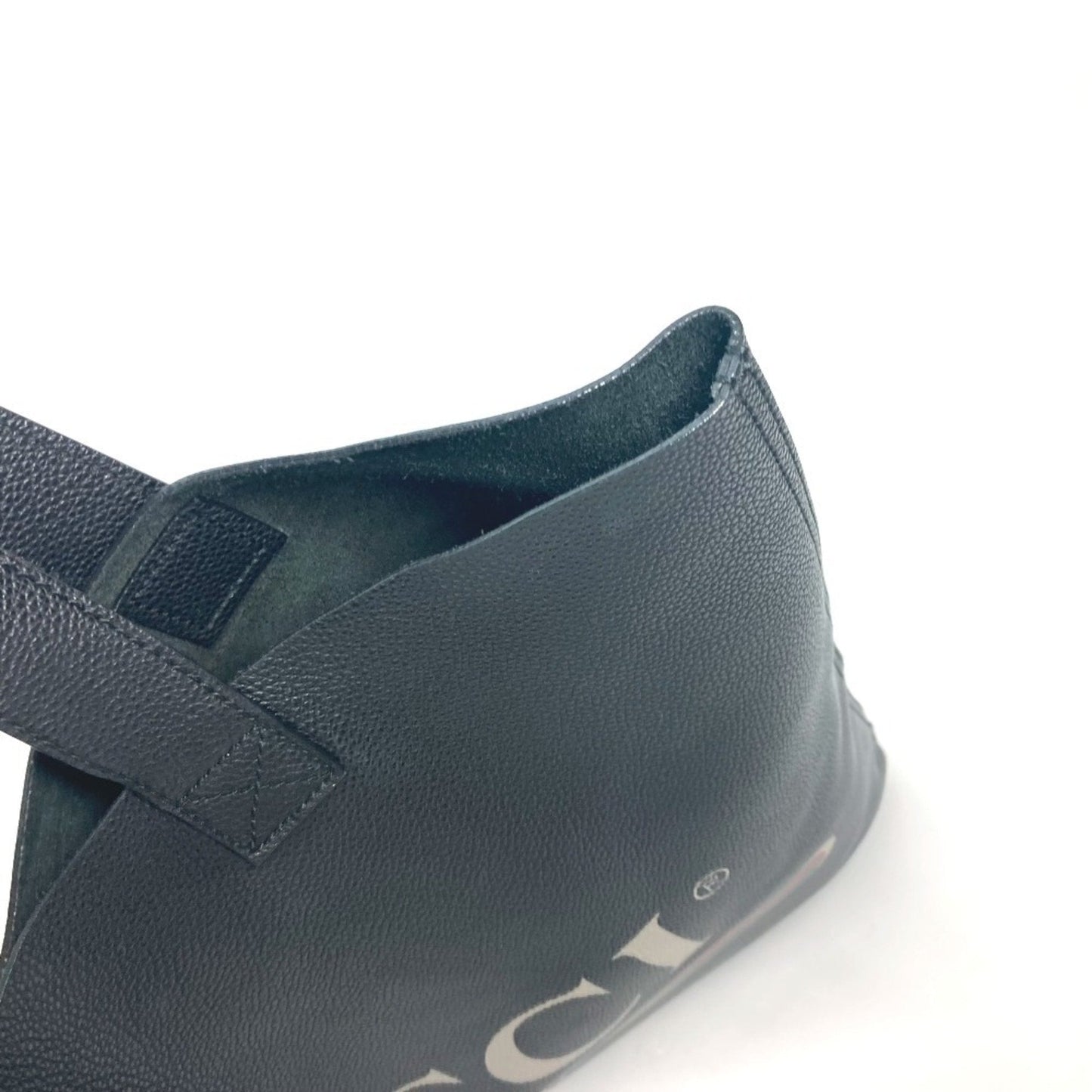 Gucci Sherry Line Black Leather Shoulder Bag Tote Bag ( )