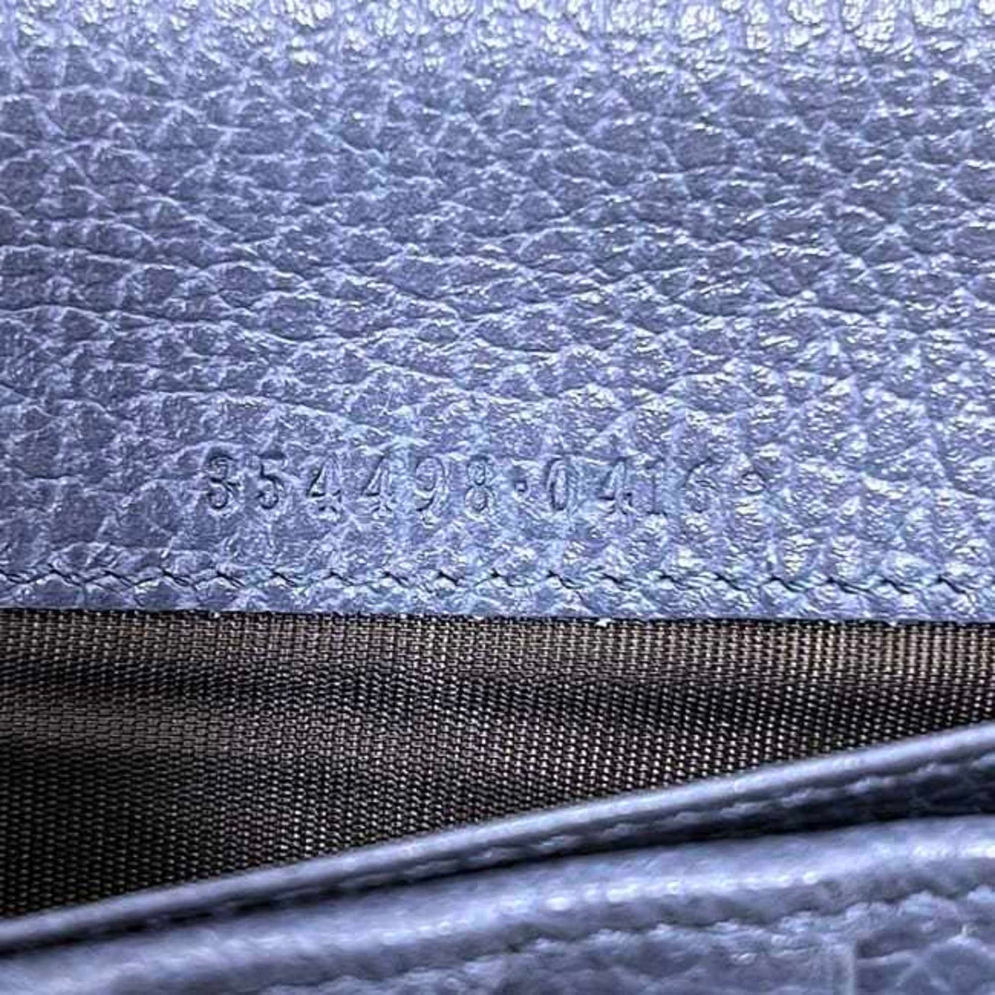 Gucci Purple Leather Long Wallet (Bi-Fold) ( )