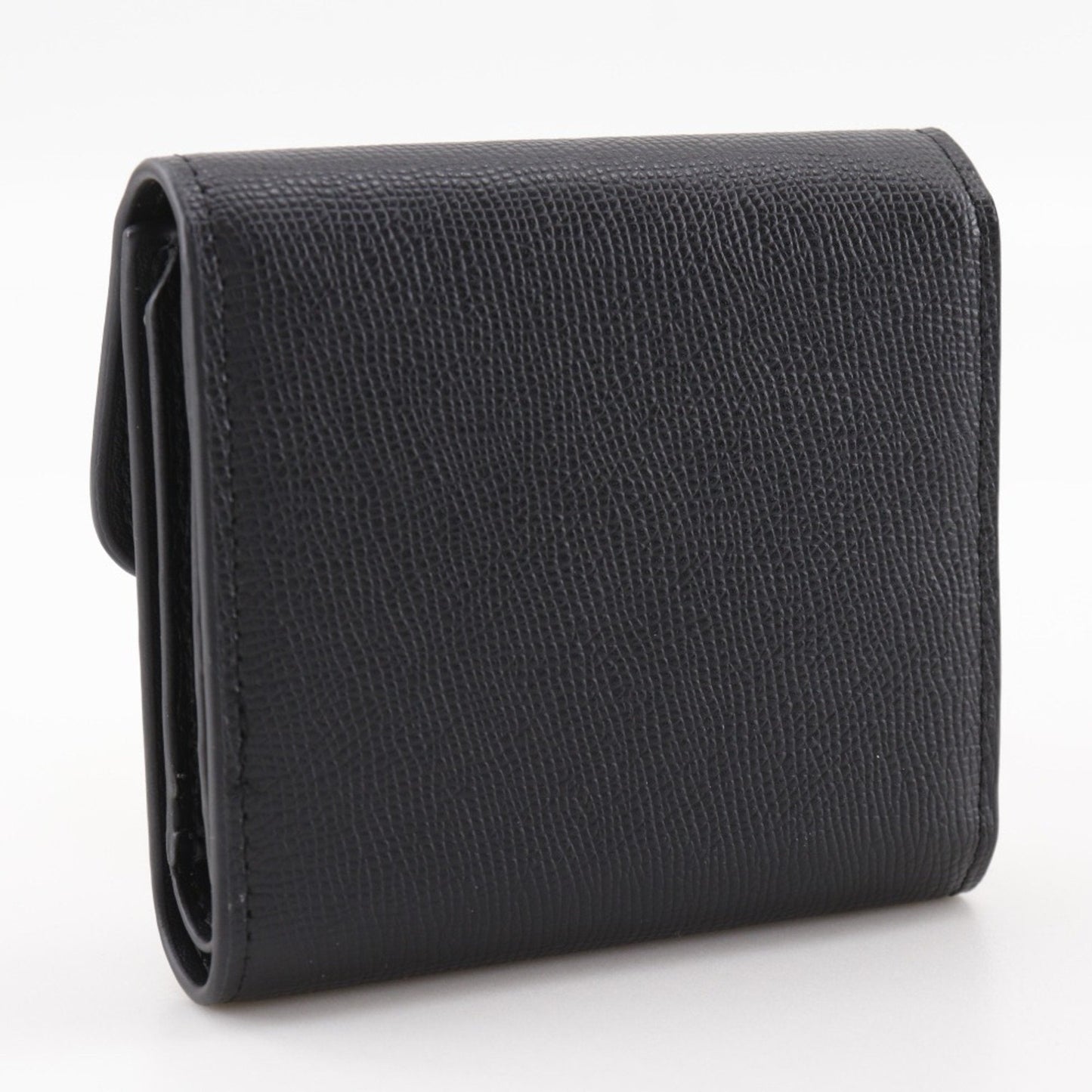 Christian Dior Black Leather Wallet (Tri-Fold) ()