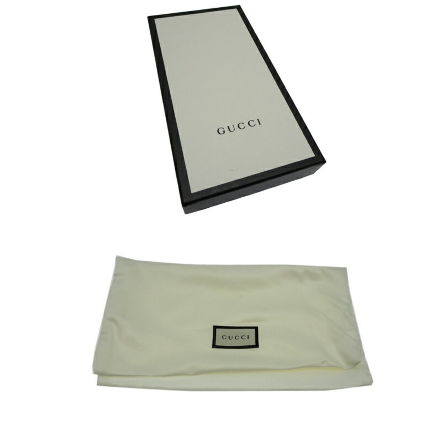 Gucci Black Leather Long Wallet (Bi-Fold) ( )